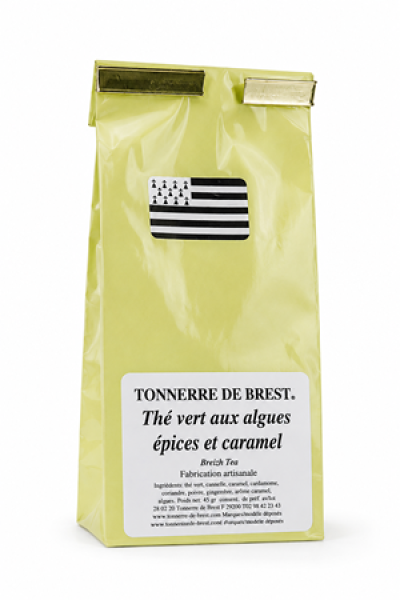 Grüntee Meeresbrise trifft Karamell – Aromatischer Tee
